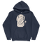 Virgin Mary White Women Hoodie