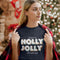 Holly Jolly Christmas Women Tee